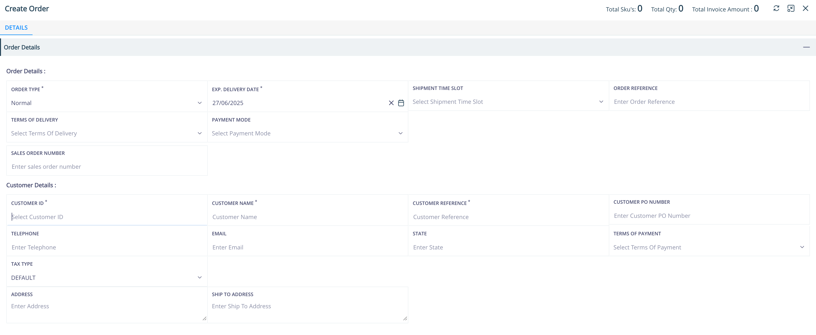 Step #12: Add necessary Customer Details