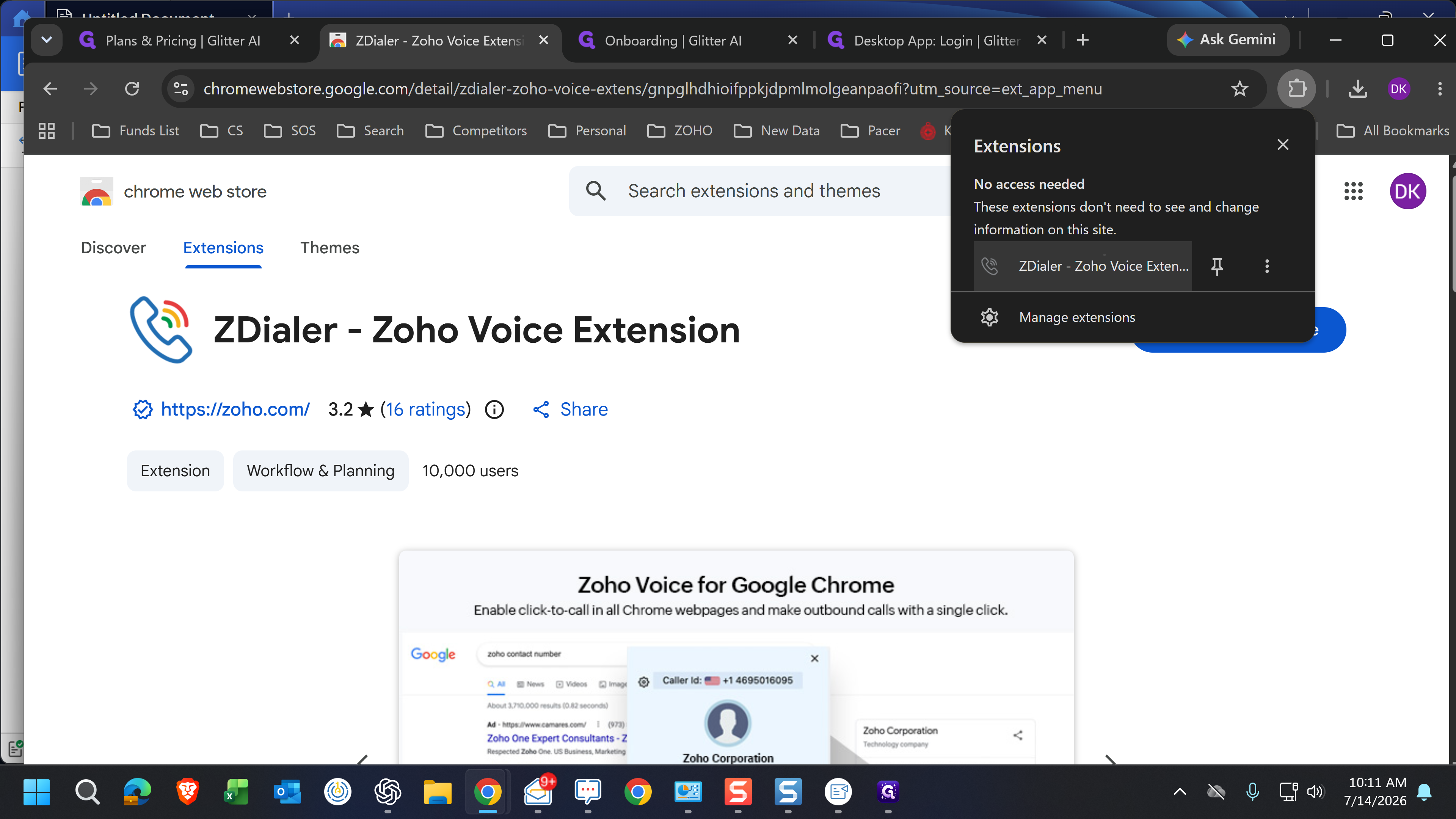 Step #9: Click the Chrome extensions menu (the puzzle piece icon).