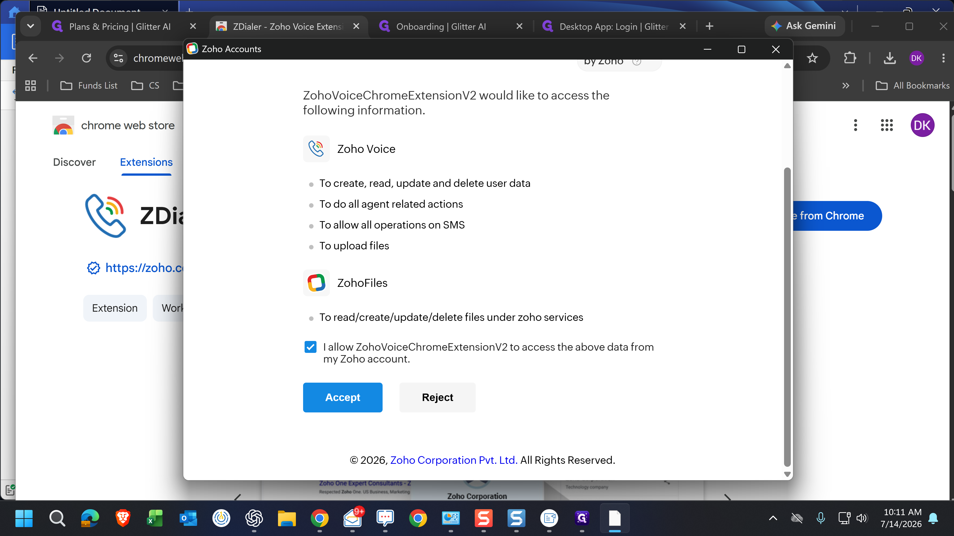 Step #8: Click Accept.