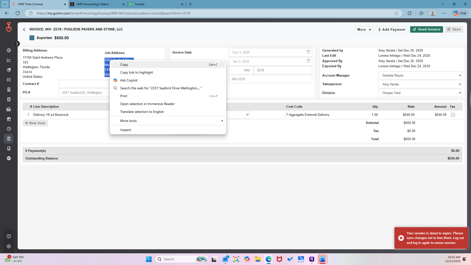 Step #80: Click on "Copy"