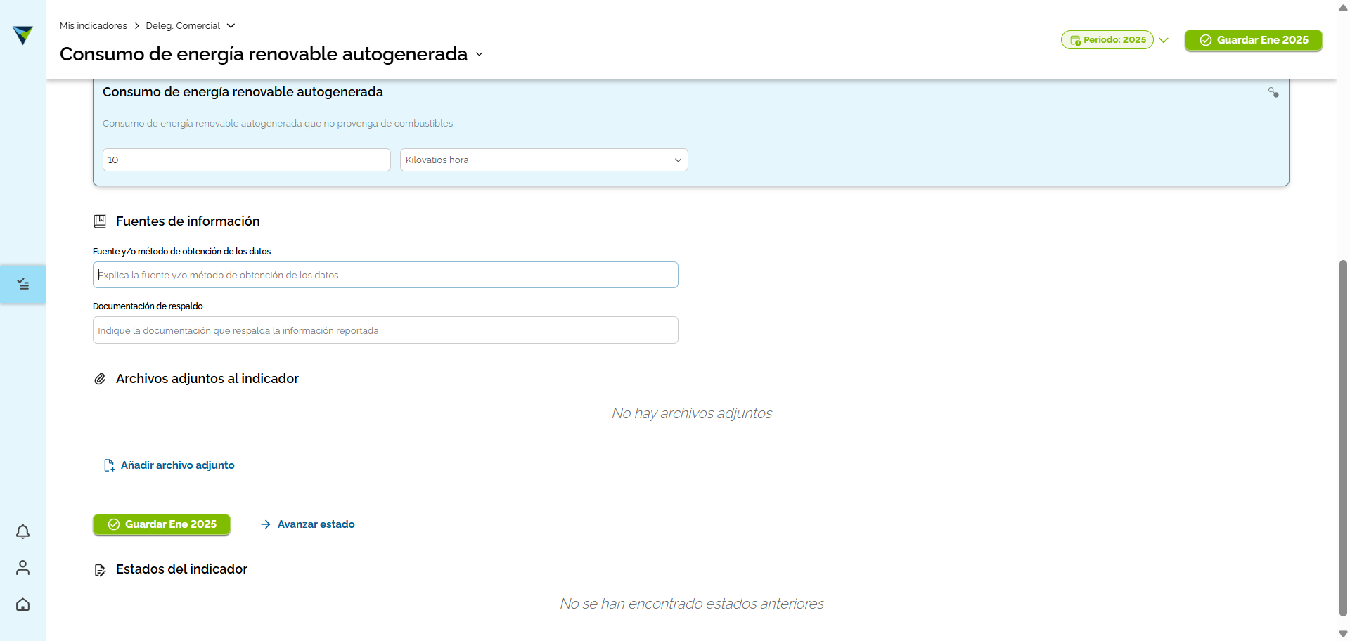 Step #6: En la parte inferior encontrarás campos a completar: "Fuente y/o método de obtención de los datos" y "Documentación de respaldo" donde se deberá completar con la mayor cantidad de detalles considerados necesarios.