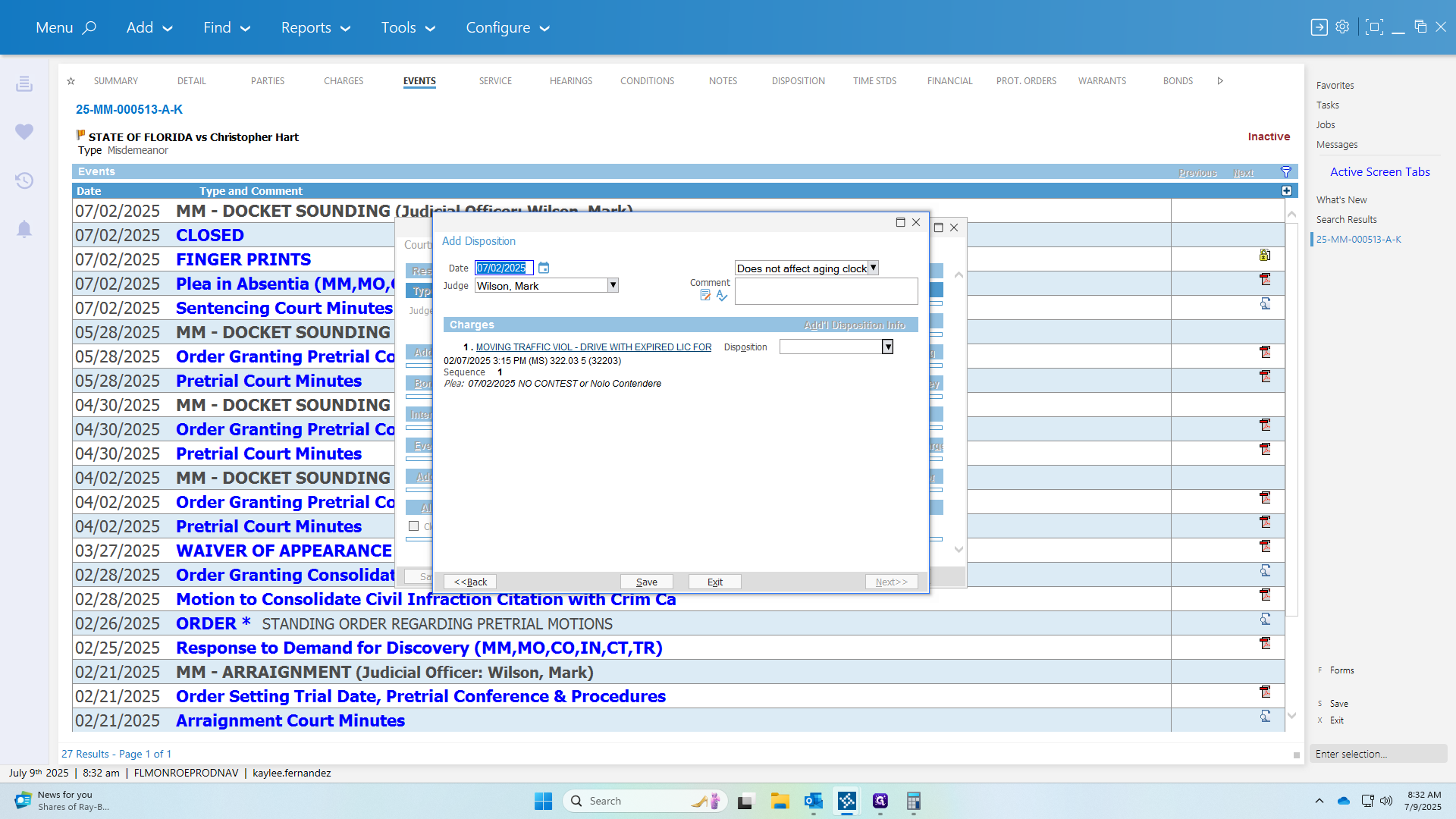 Step #9: Click THE DROP DOWN BOX