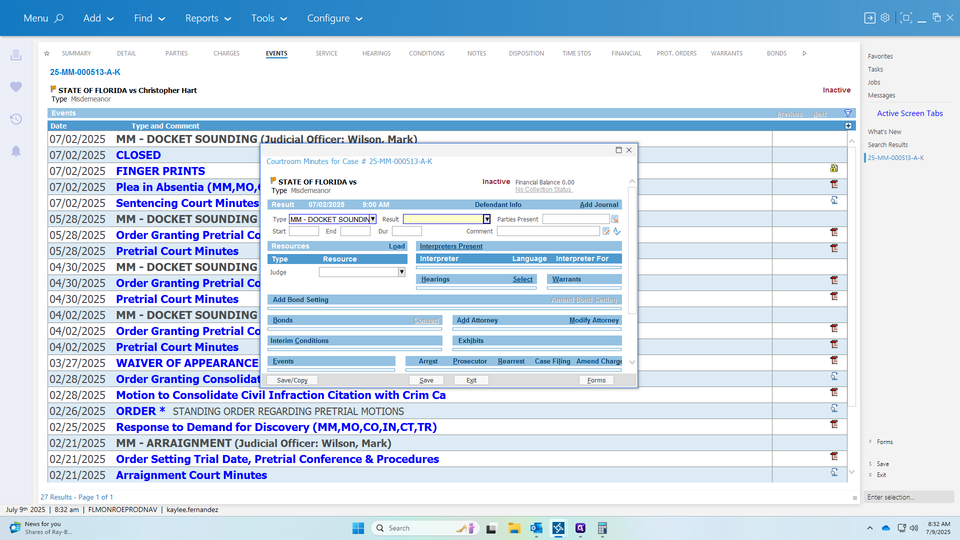 Step #3: Click drop down box.
