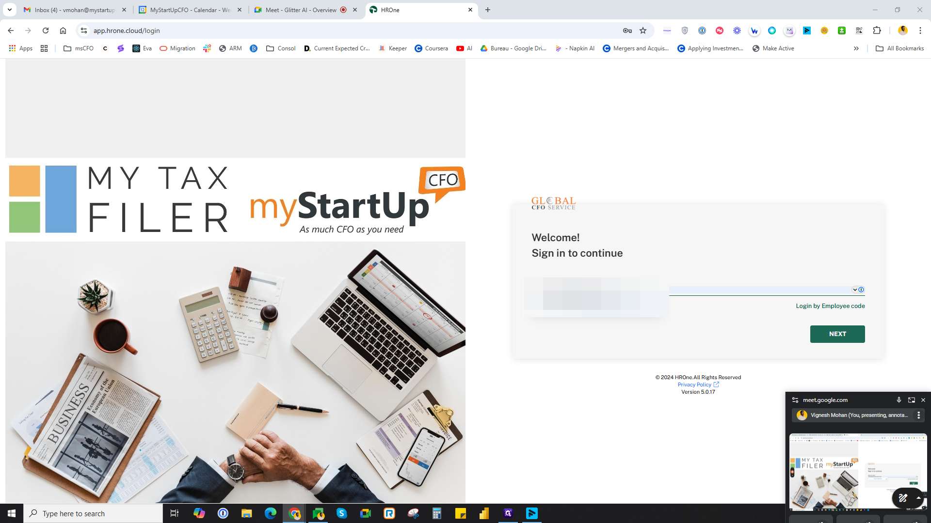 Step #10: Click on "NEXT"