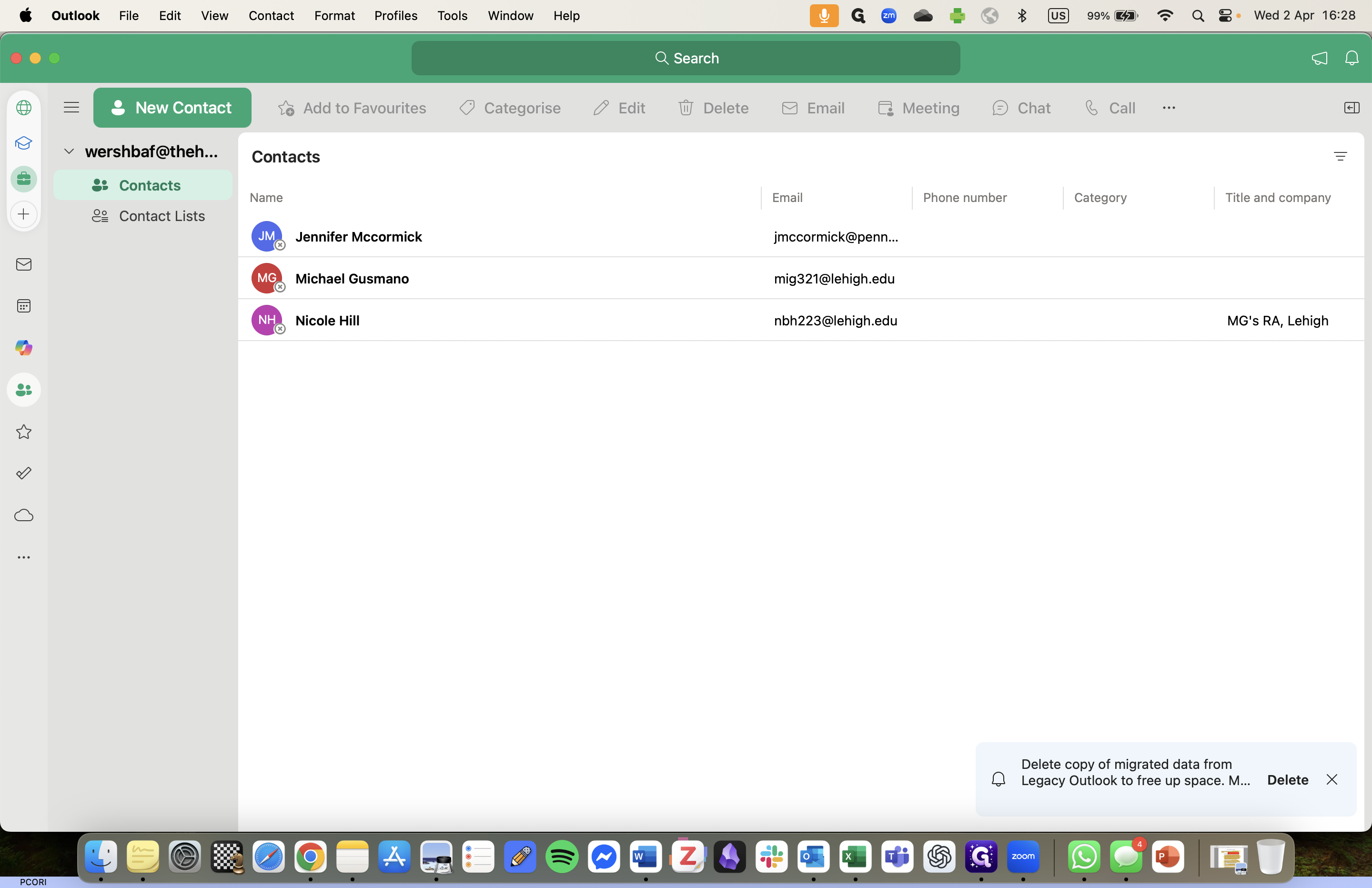 Step #2: Click on "Contact Lists"