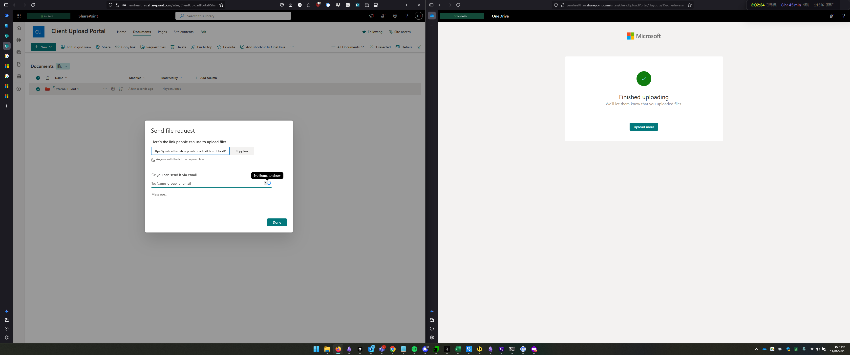 Step #11: Click on "Copy link"
