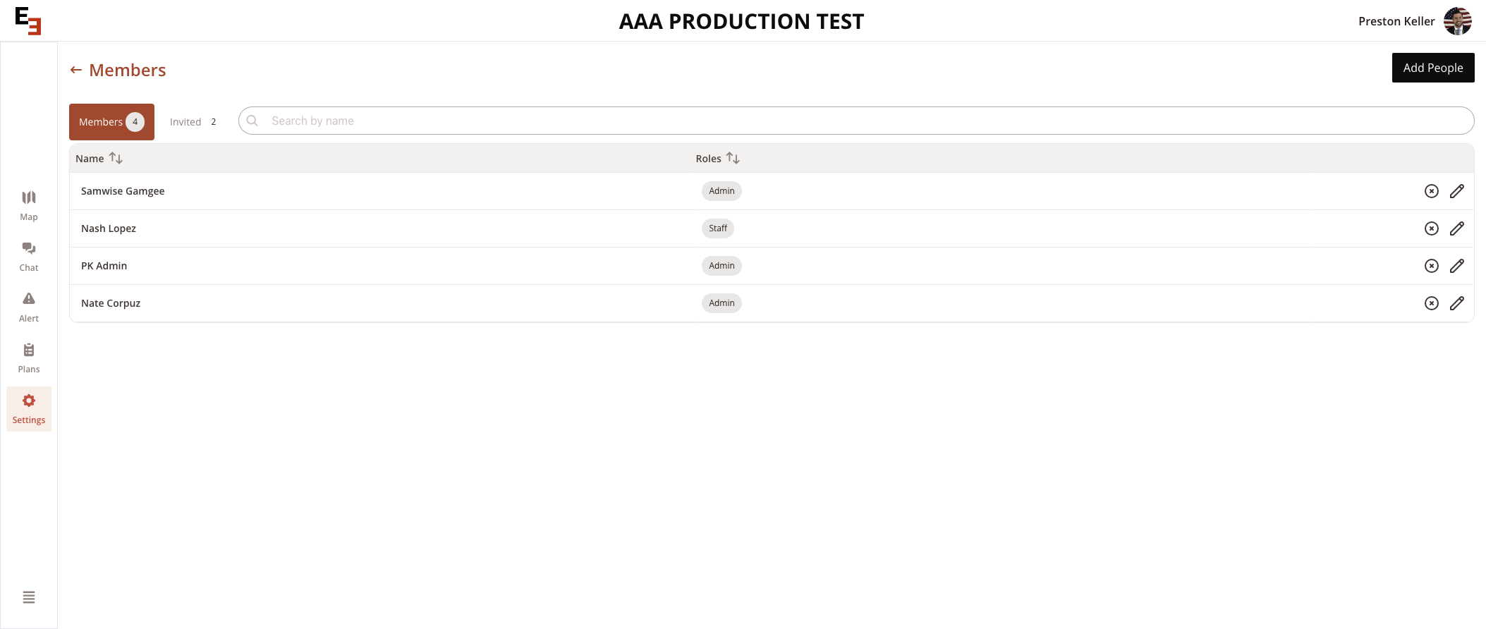 Step #5: Click on "Add People"