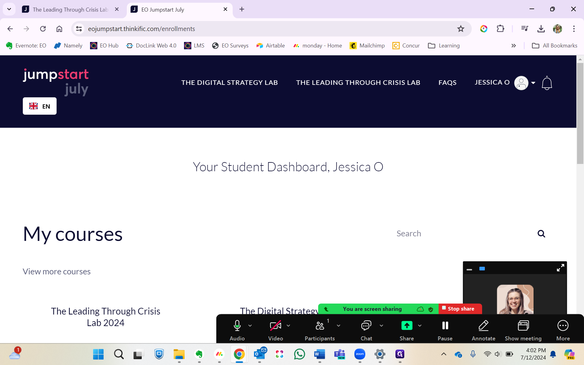 Step #18: Click on your profile icon