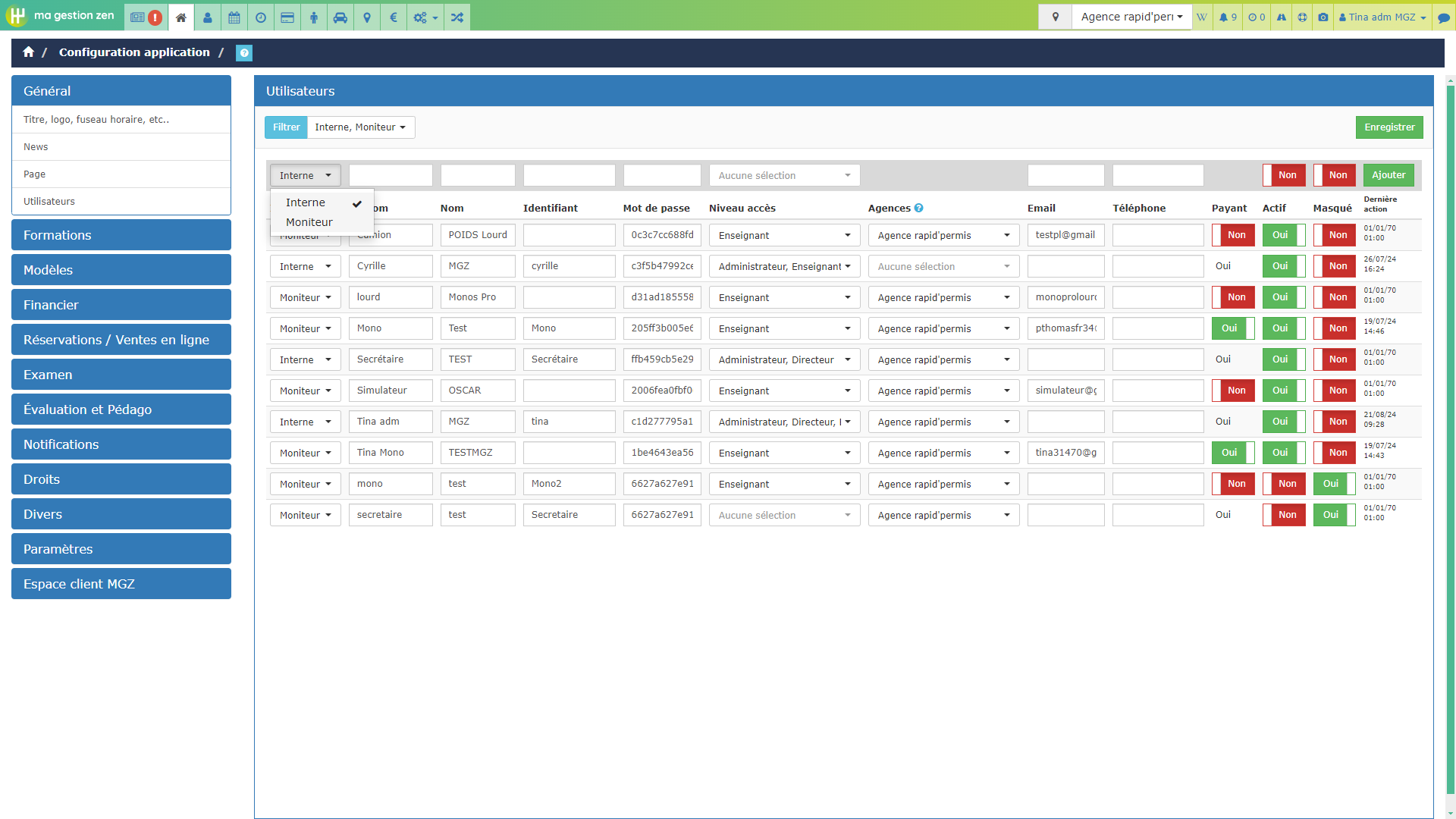 Step #14: Cliquez sur "Moniteur"
