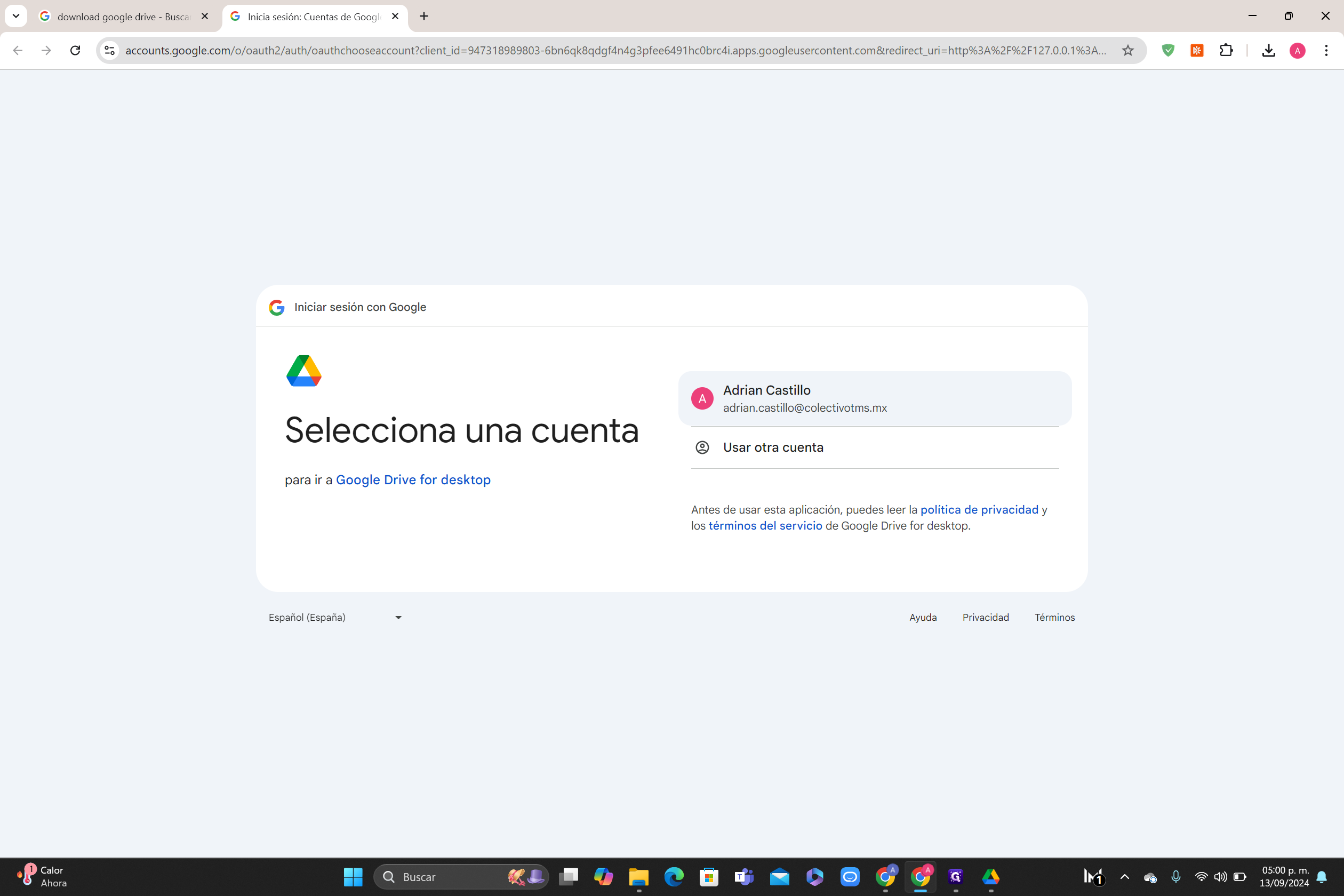 Step #4: Hagan clic en "adrian.castillo@colectivotms.mx"