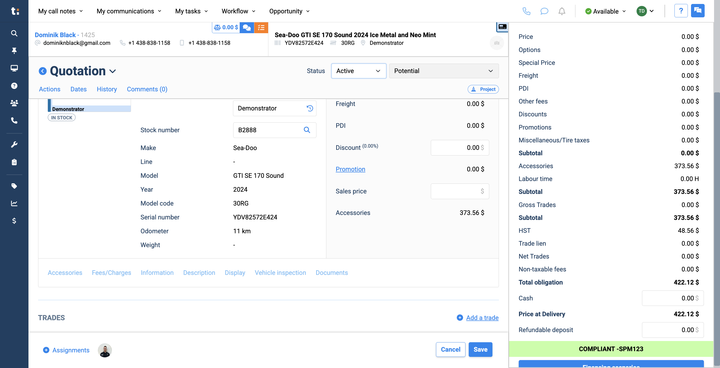 Step #1: If you do not complete these two steps, you will not see the workflow data tab shown below.