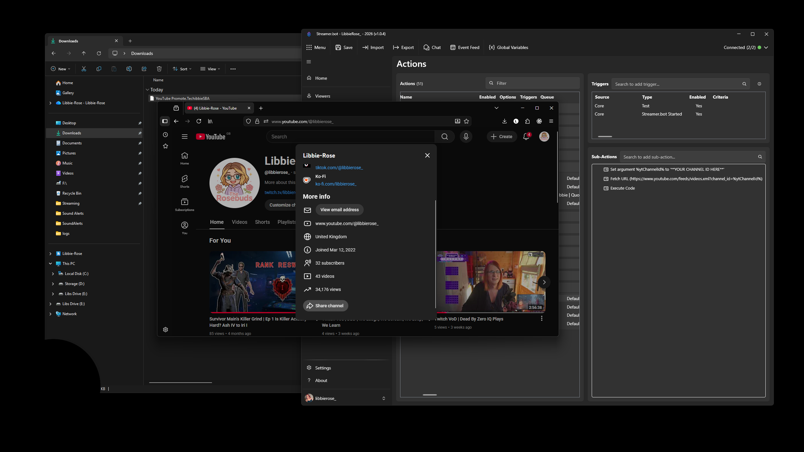 Step #7: Select "Share Channel"