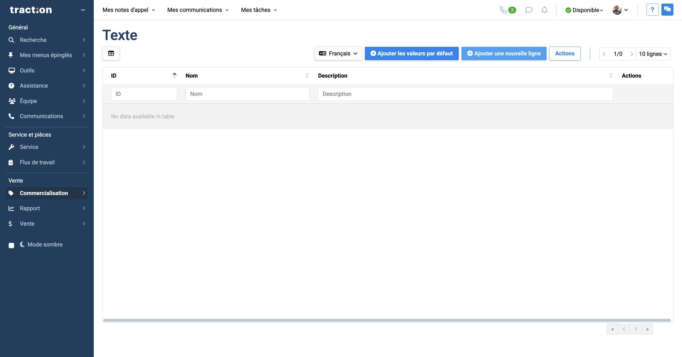 Step #3: Cliquez sur Ajouter une nouvelle ligne pour ajouter votre texteModifier