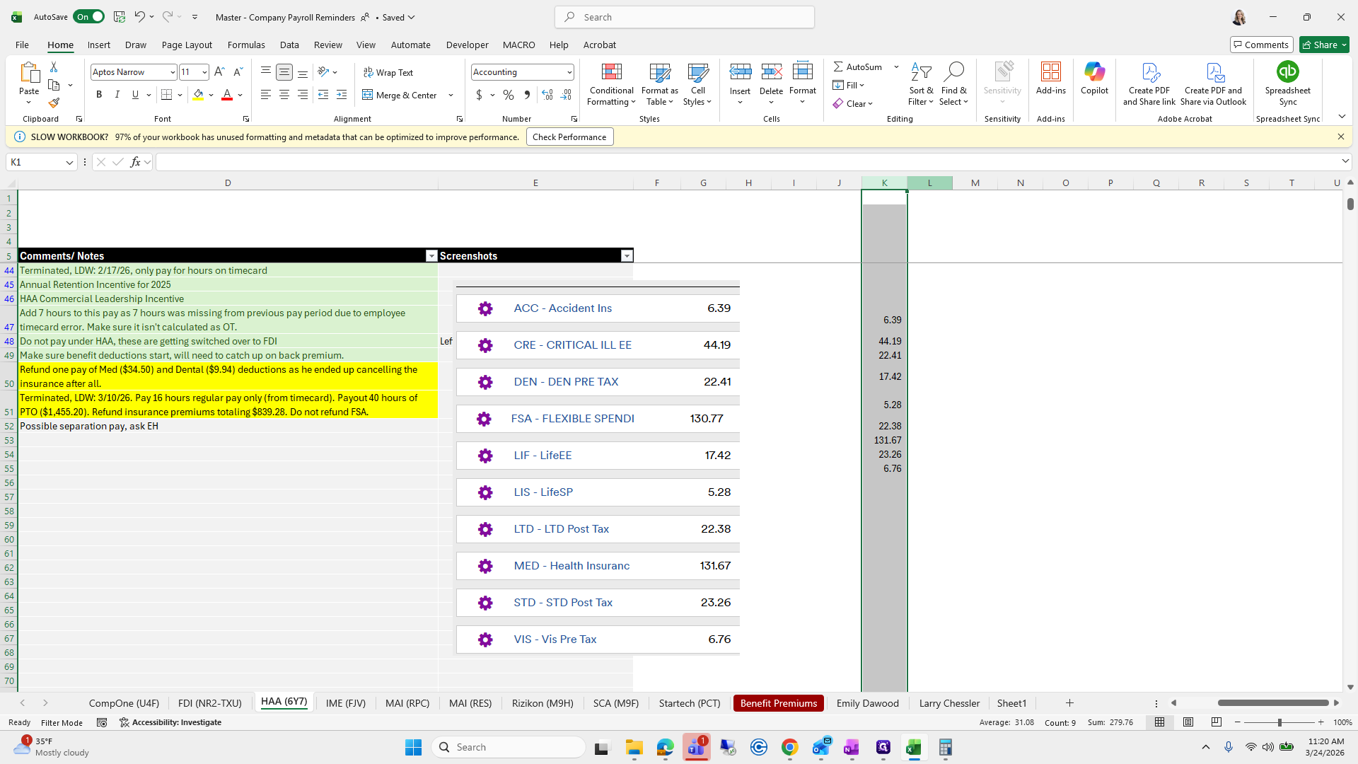 Step #97: Click on "L"