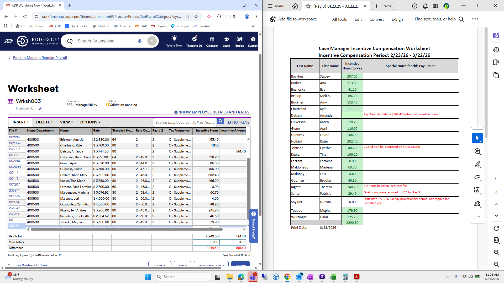 Step #284: Click on "INSERT ▼"