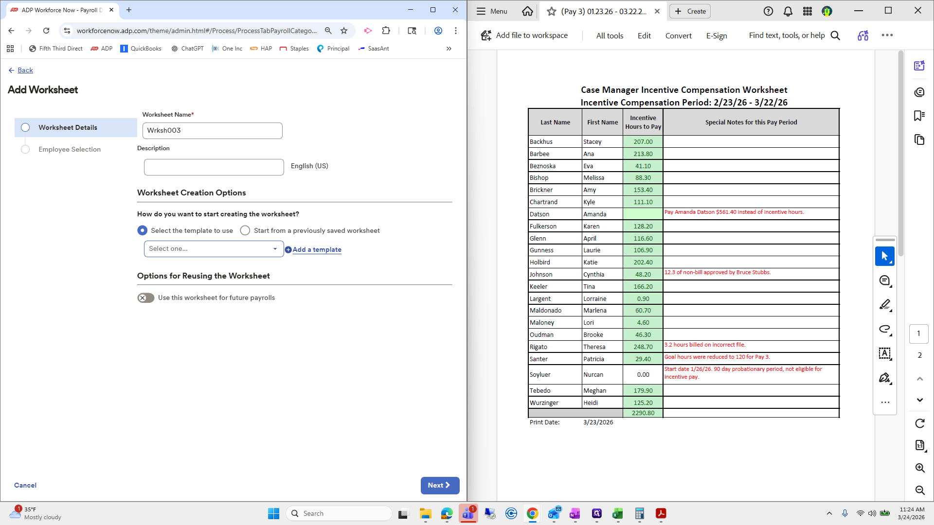 Step #169: Click on "Select one"