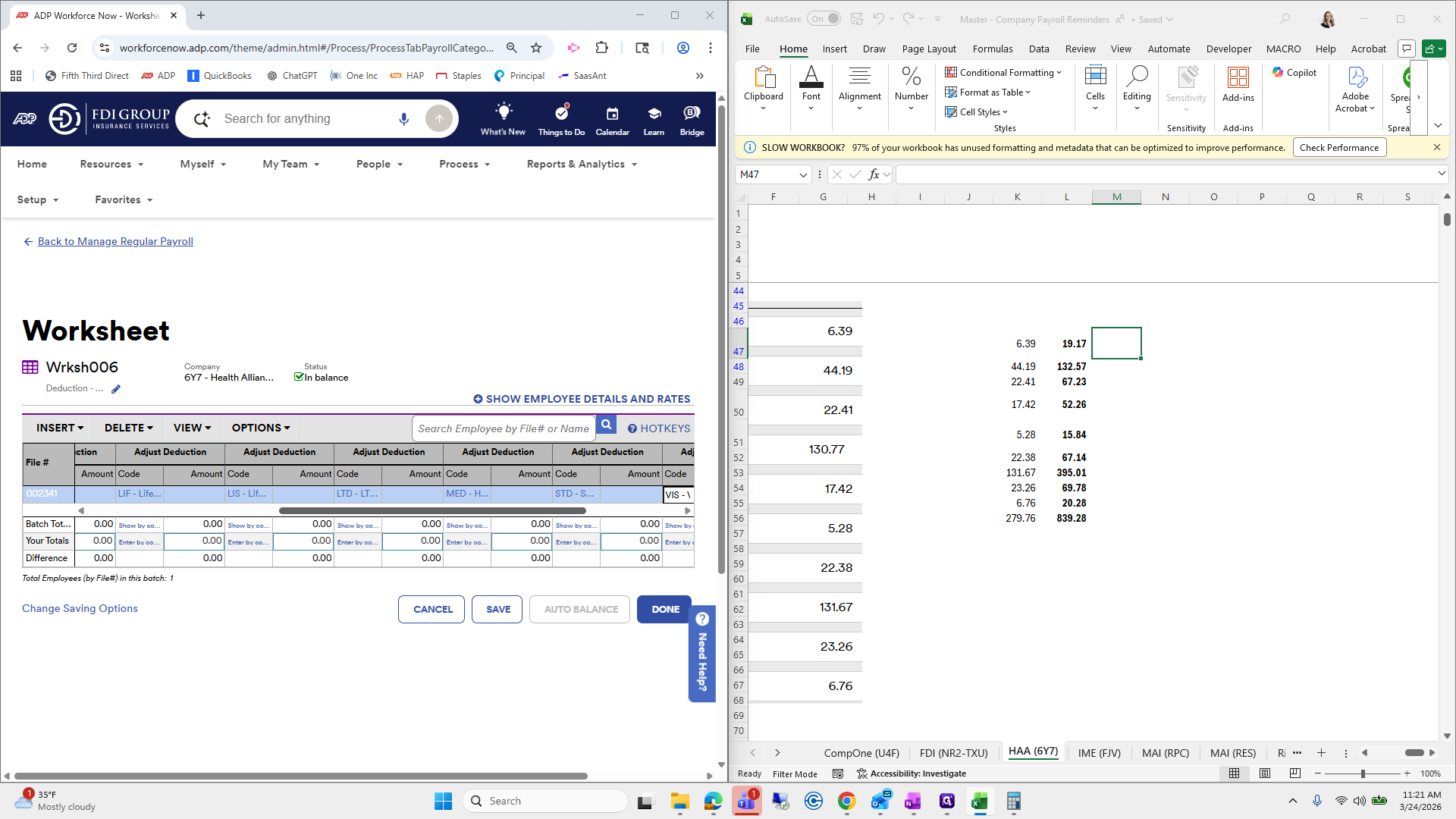 Step #124: Drag "0.00 Show by co .... 0.00 Enter by co .. 0.00"