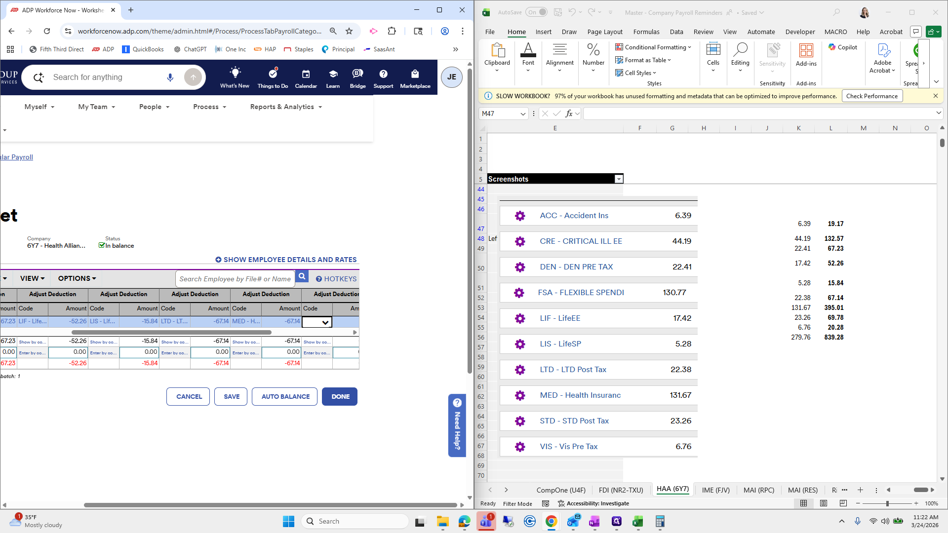 Step #140: Click on "-67.14"