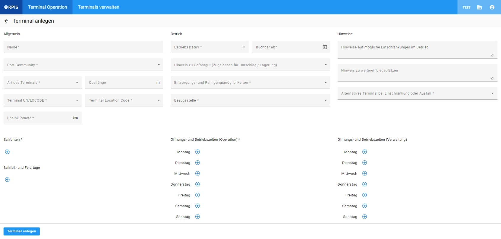 Step #4: Stellen Sie das Terminal ein