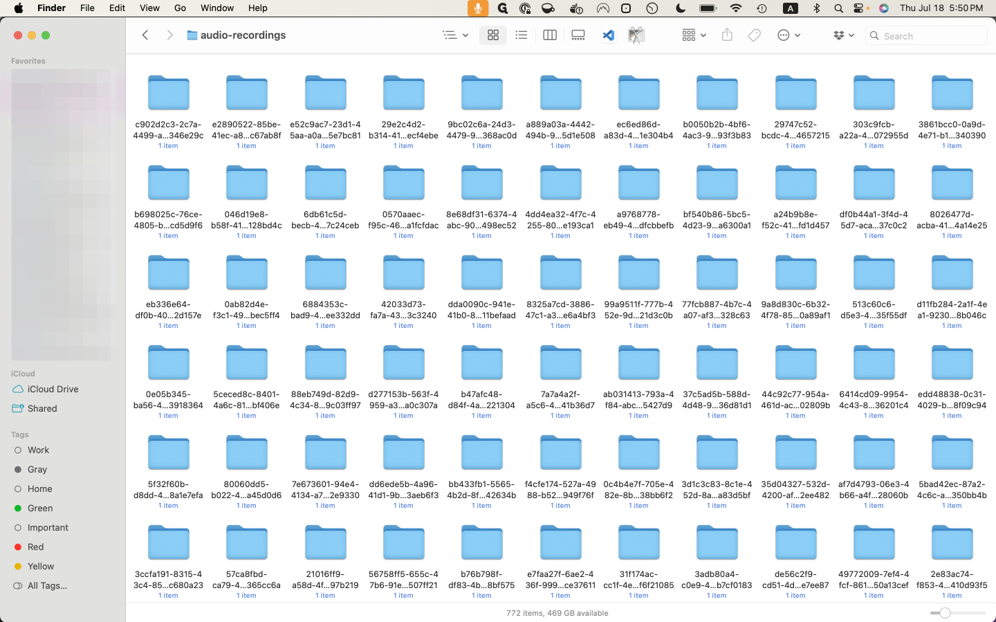Step #8: Back in the finder, paste that ID into the search
