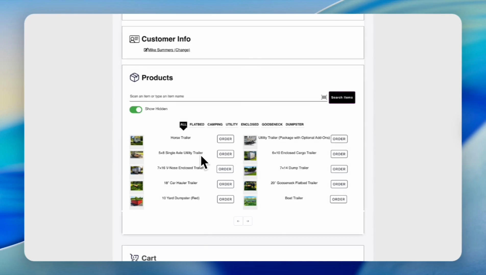 Step #15: In this case, you can go ahead and click on order, and it will be added to the previous order.