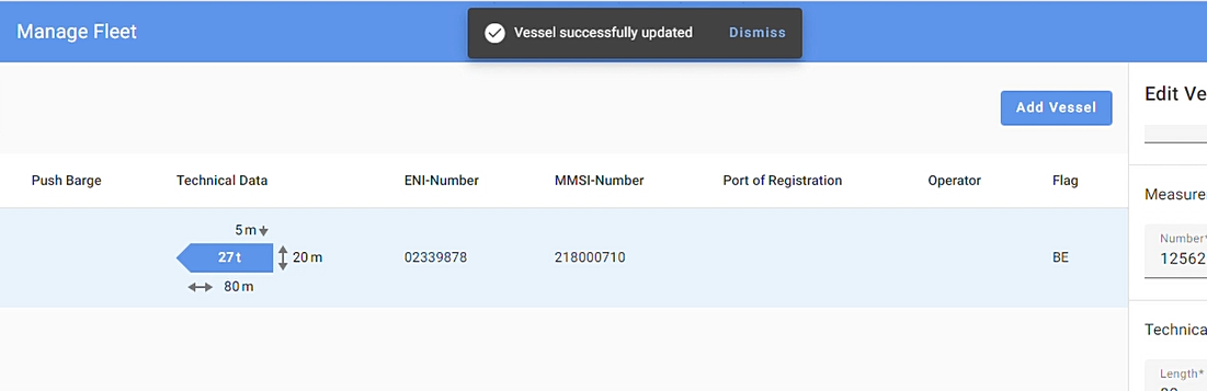 Step #6: A confirmation message is displayed.