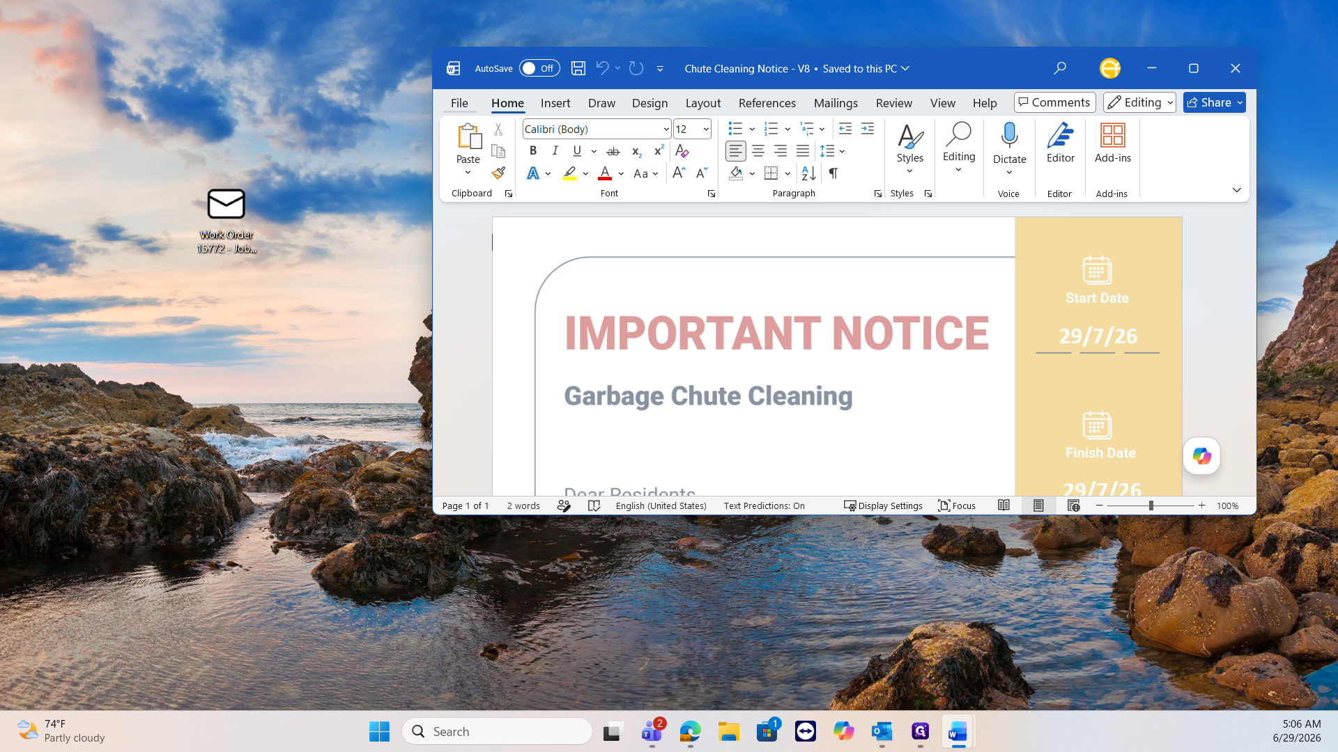 Step #8: Click File in the top navigation ribbon.