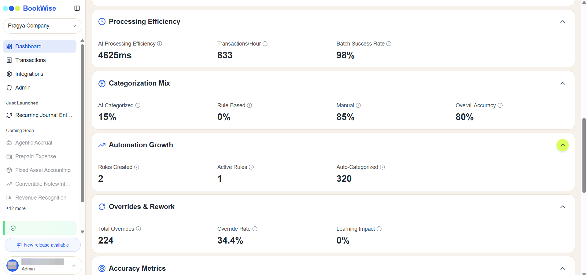 Step #5: The Automation Growth section