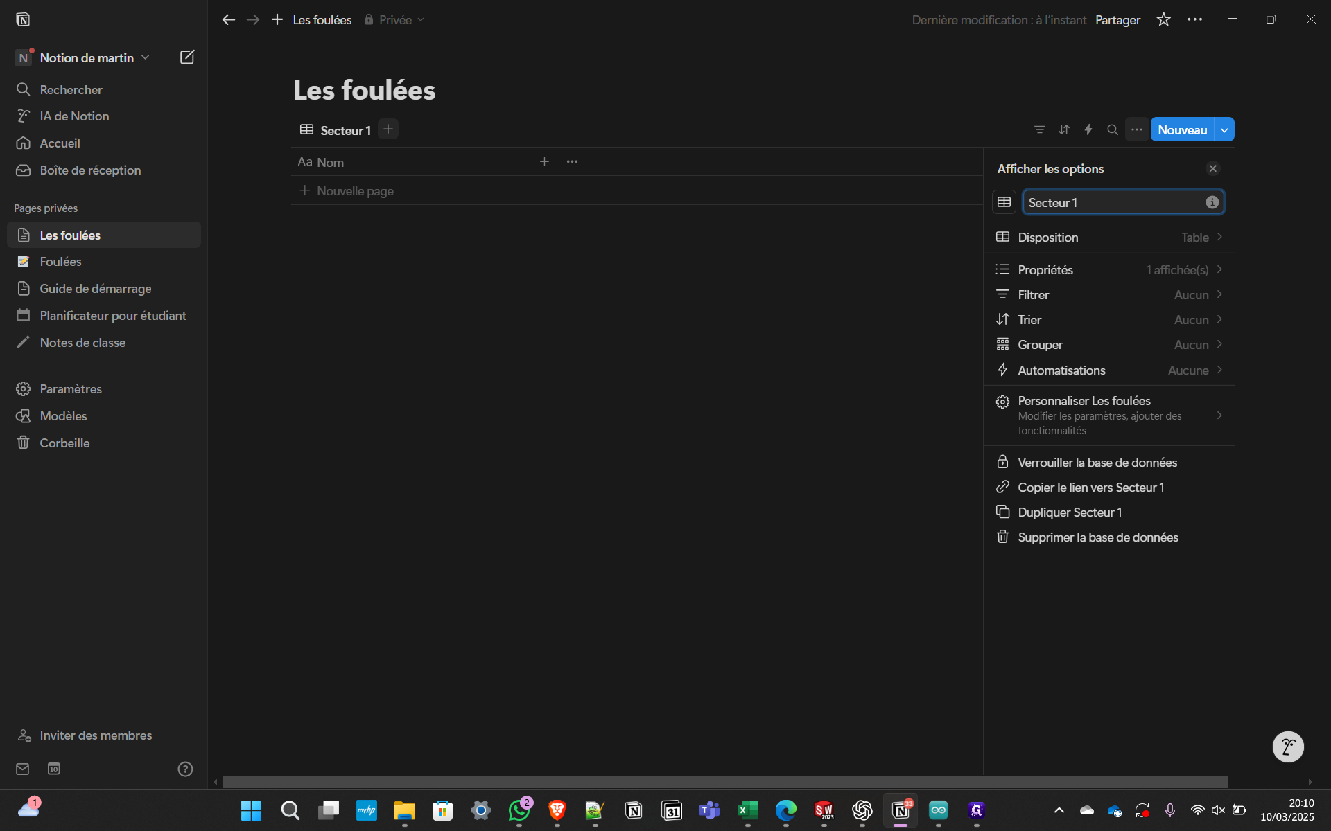 Step #6: Cliquez sur "+" pour ajouter une vue