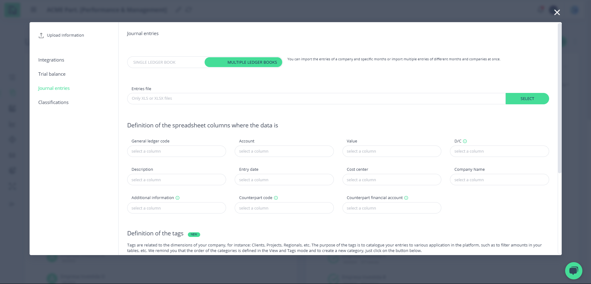 Step #7: Modal de upload de múltiplos razões