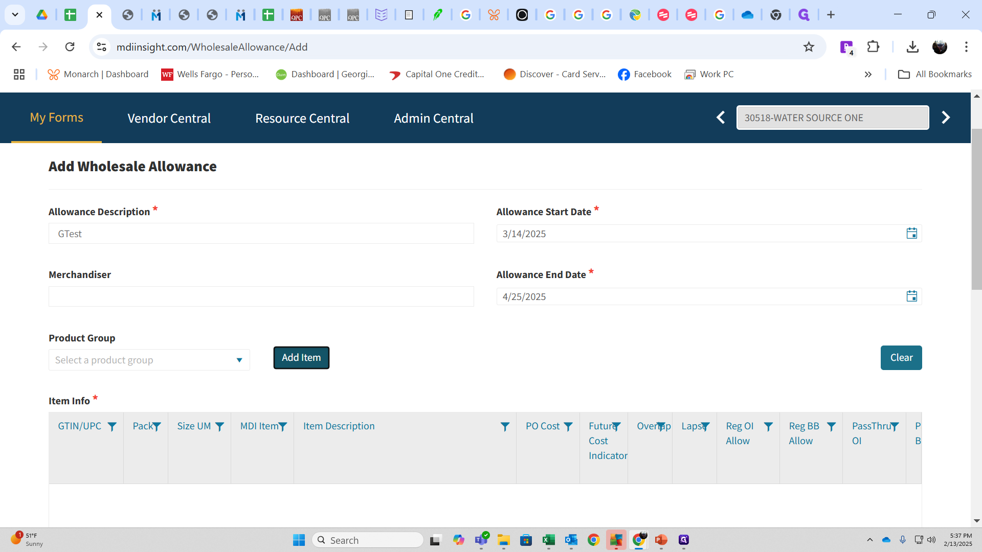 Step #10: Click on "Add Item"
