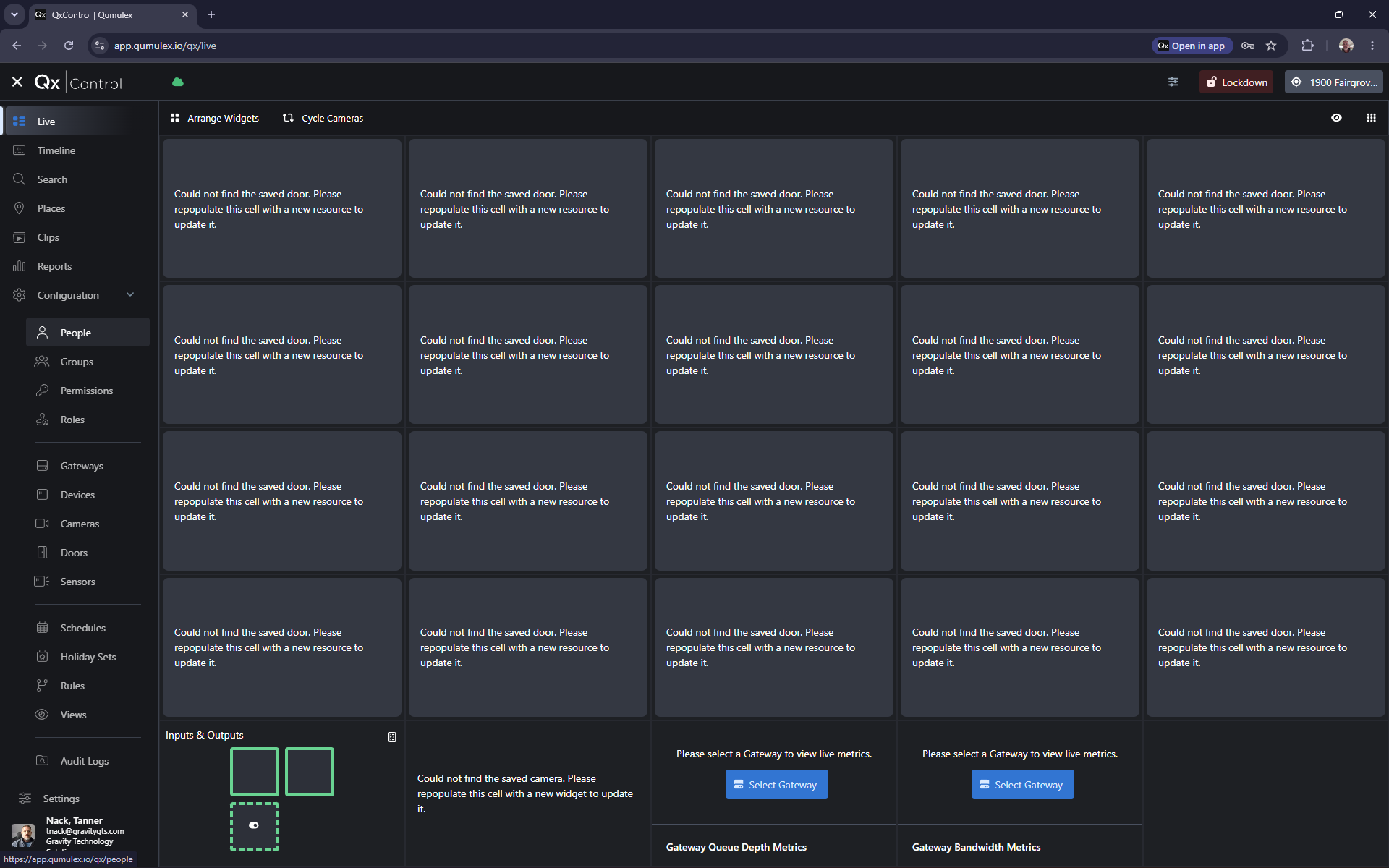 Step #6: Click on People to view the user directory for your selected scope.