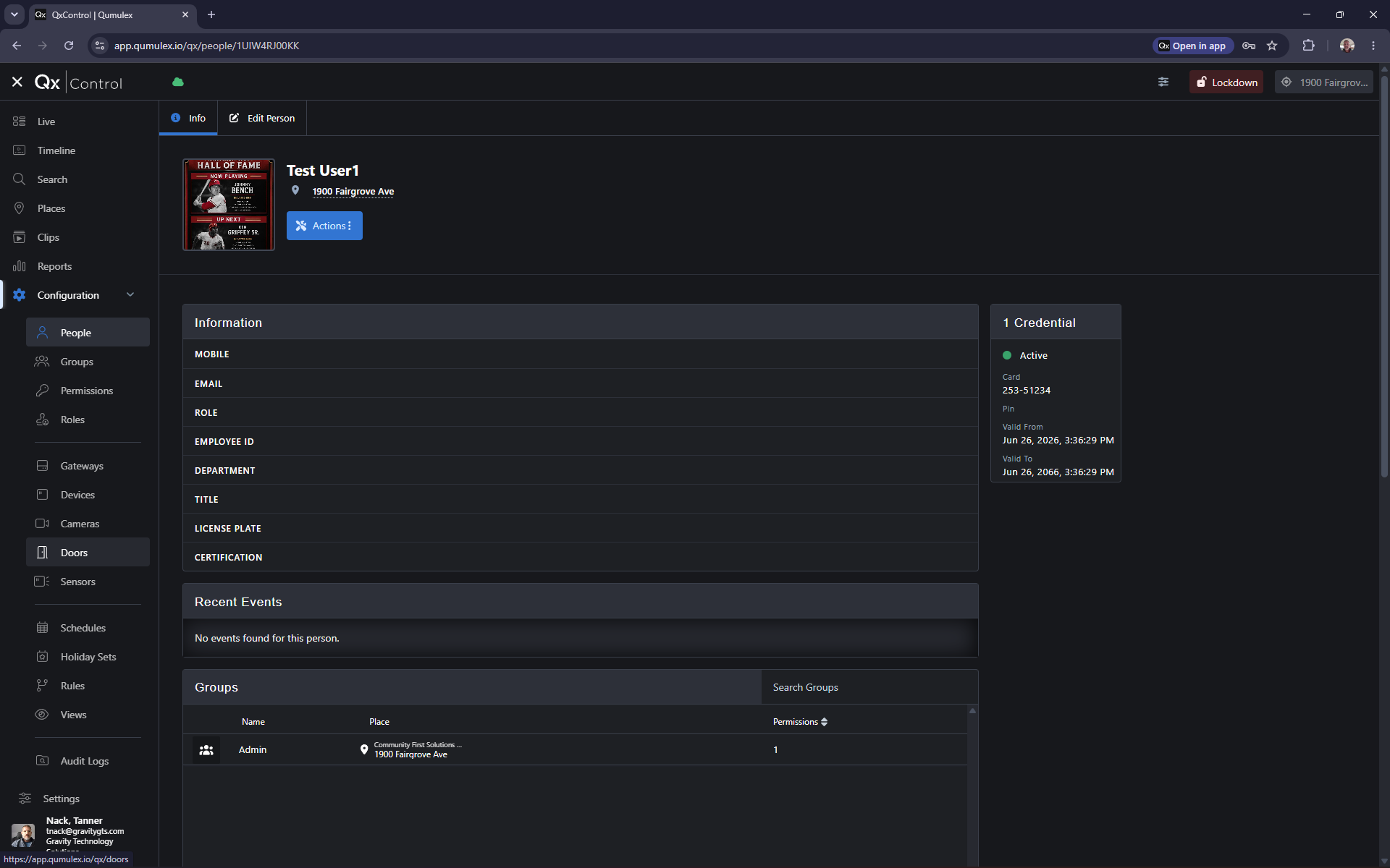 Step #17: Click on Doors under the Configuration menu.