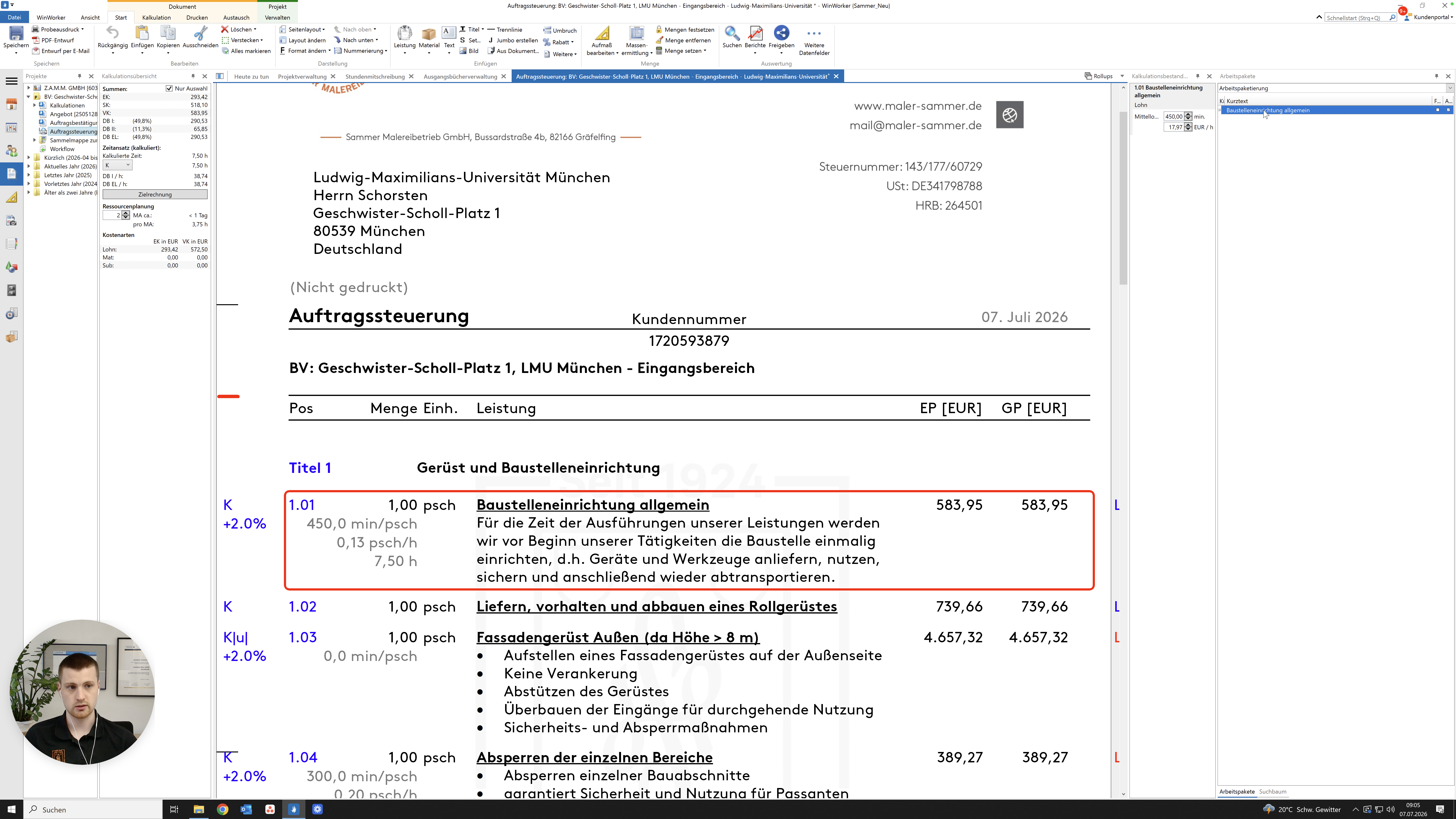 Step #5: Doppelklicken Sie auf das neu erstellte Arbeitspaket, um es anzupassen.