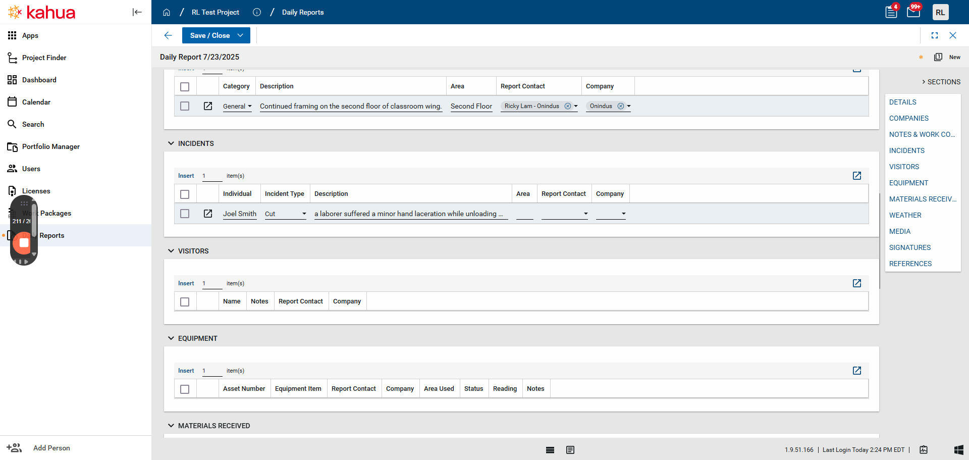 Step #20: Enter a description of the injury/condition