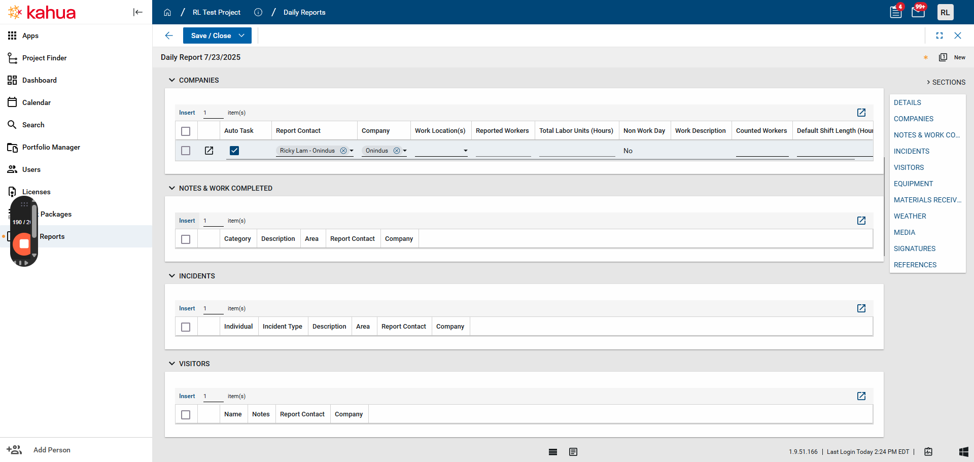 Step #13: Click on "Insert"