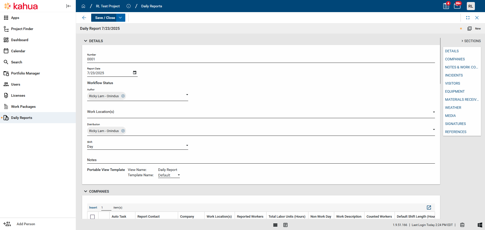 Step #31: Click on "Save / Close"