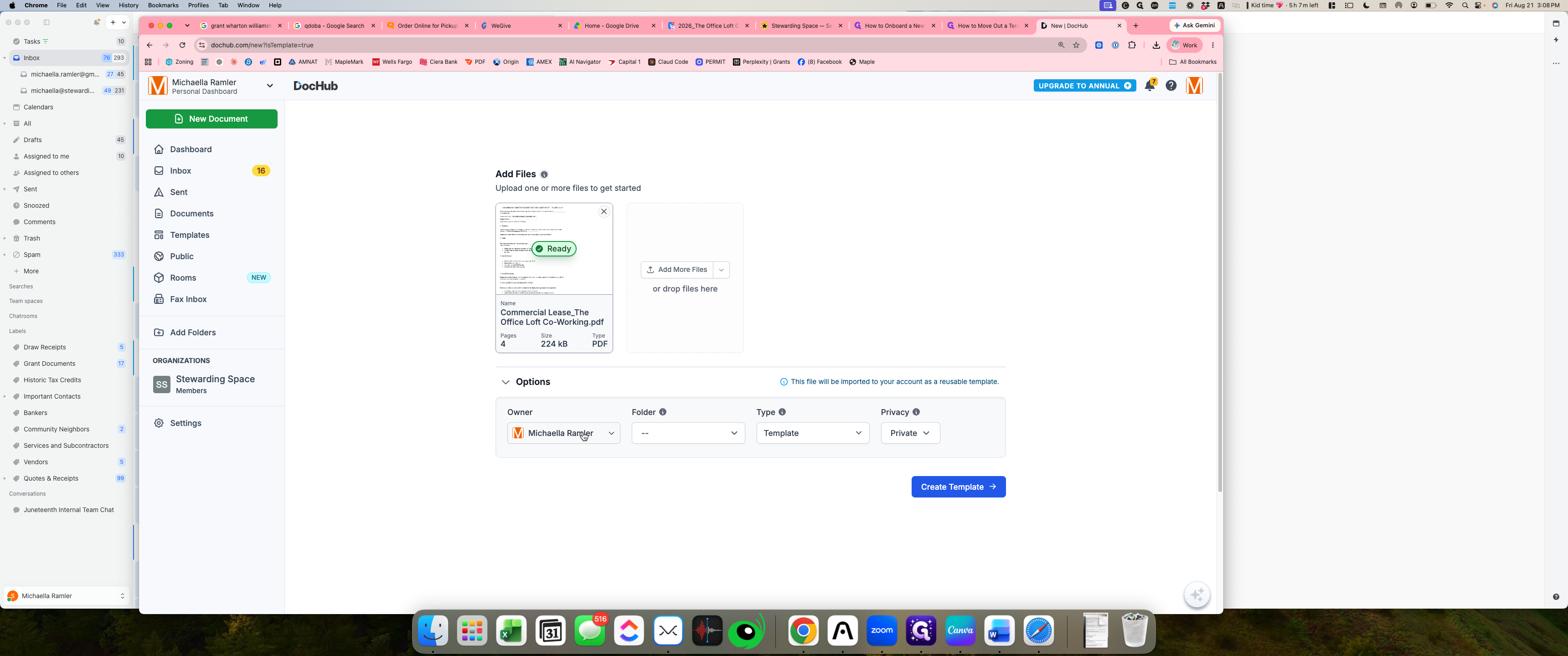 Step #1: Click the Owner dropdown menu in the Options section.