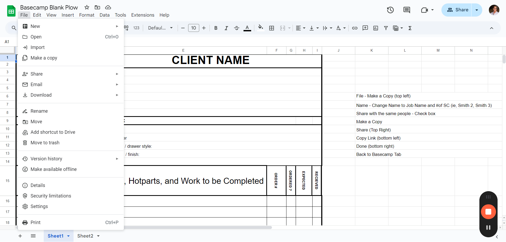 Step #6: Click on "File"