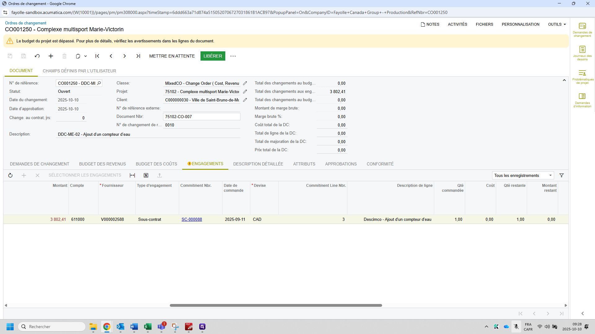 Step #9: Cliquez sur "LIBÉRER"