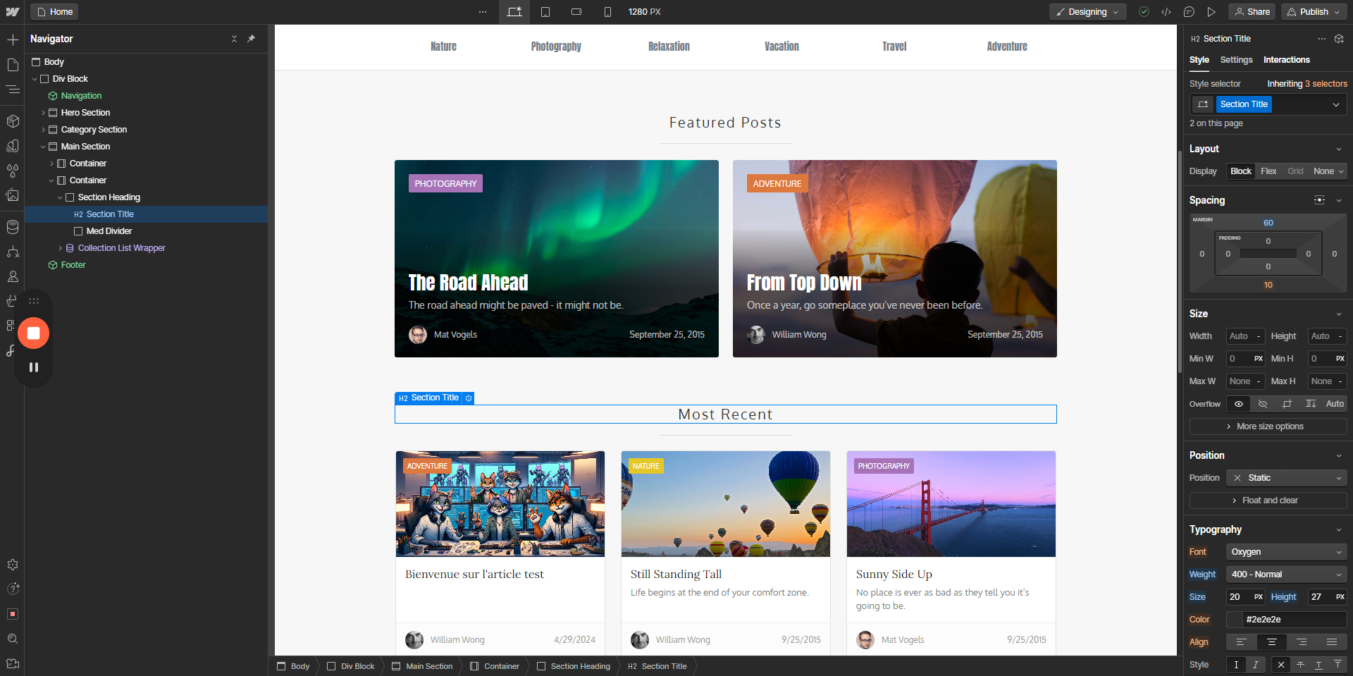 Step #3: Click "Interactions"