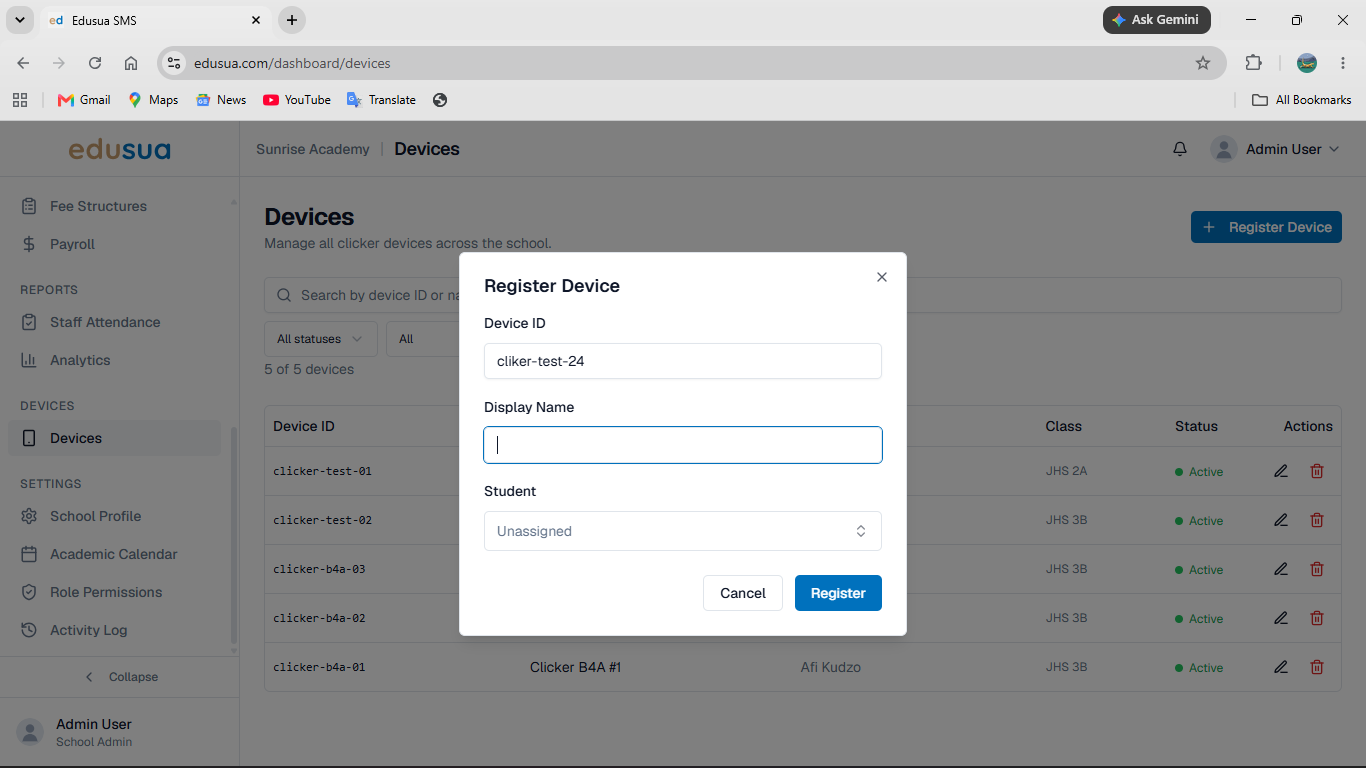 Step #3: Click the Display Name field.