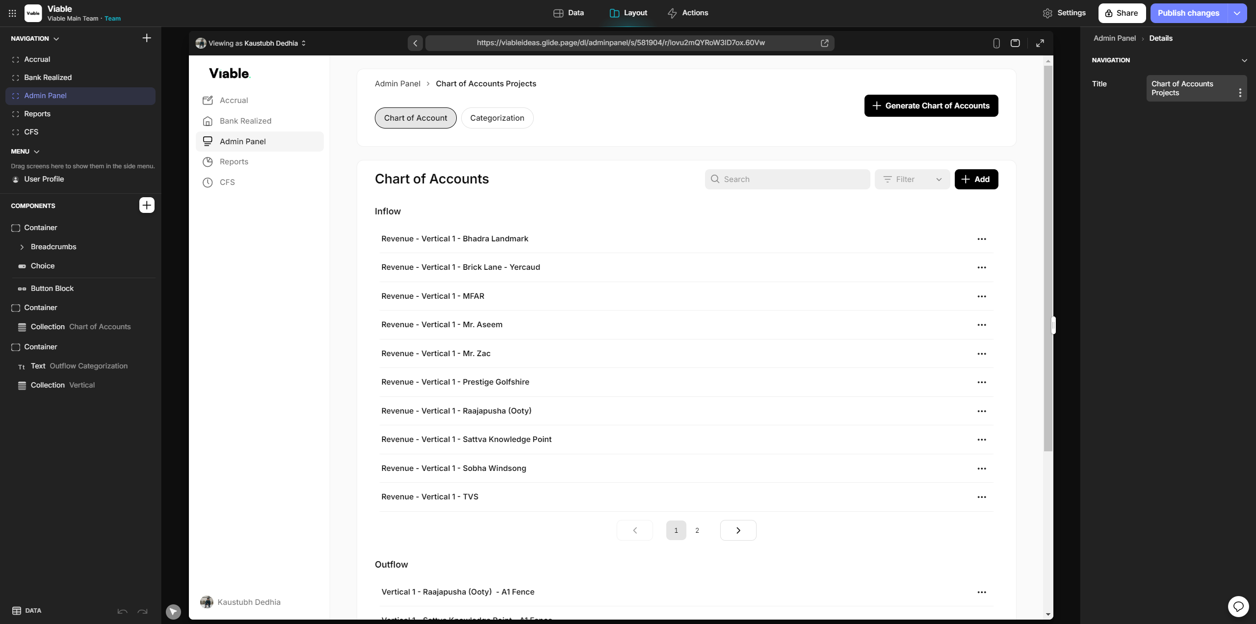 Step #18: Click on "Admin Panel"