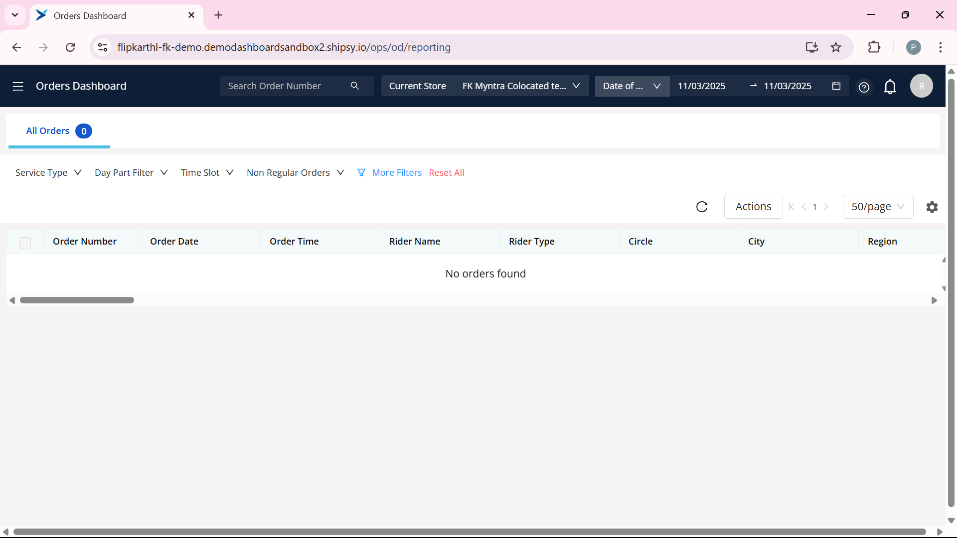 Step #1: Click on menu select Orders option