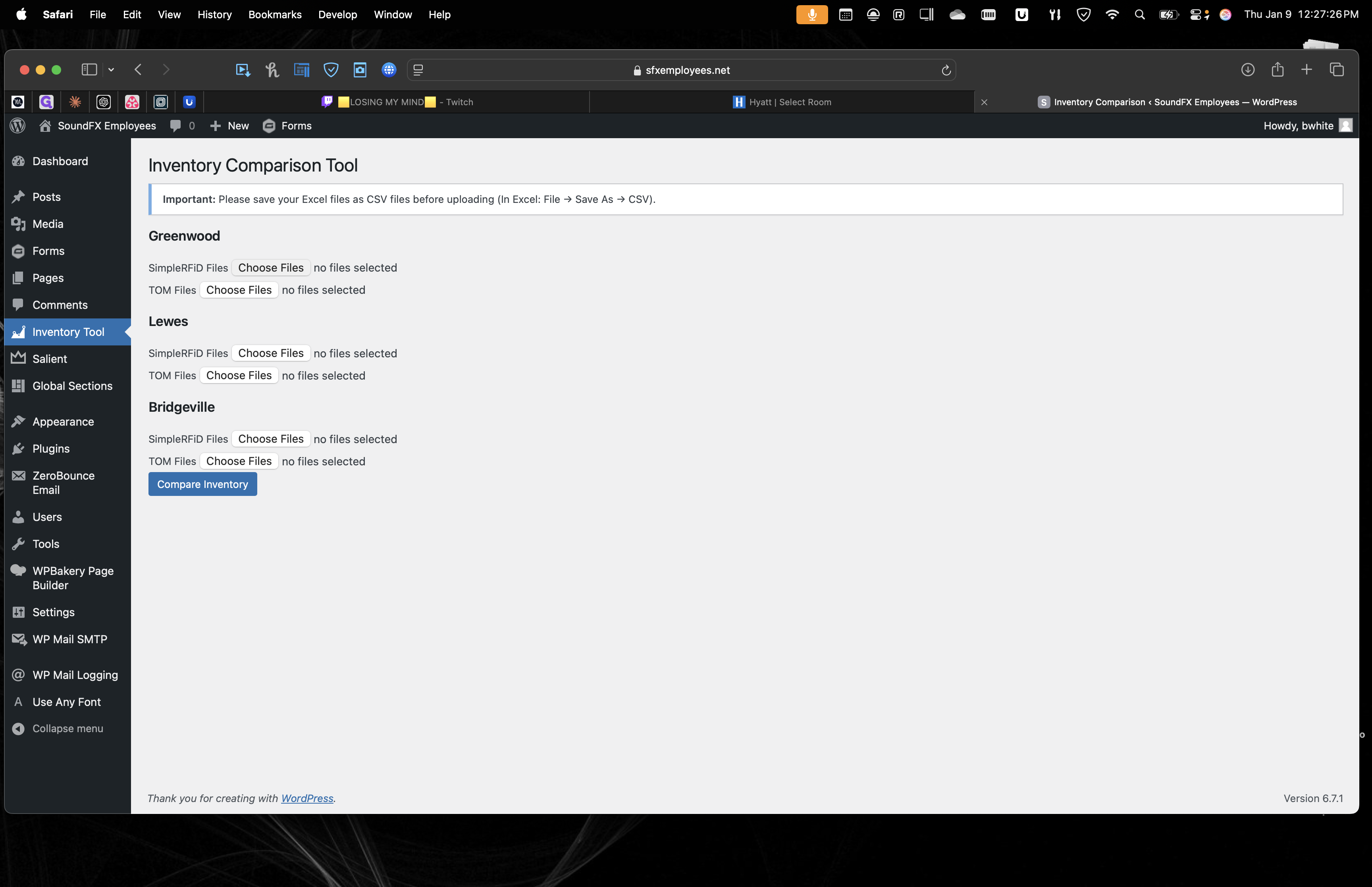 Step #3: Click on "Choose Files"