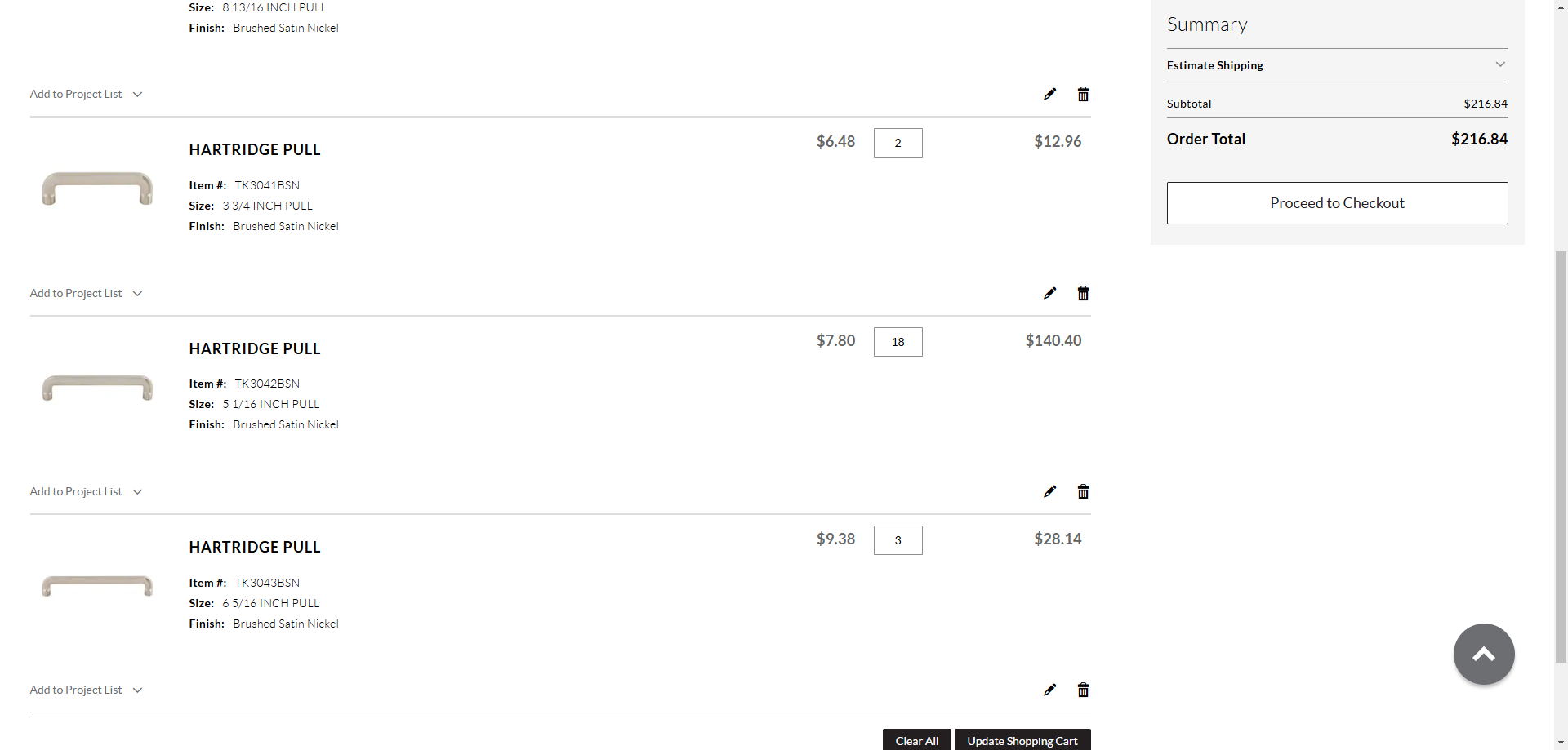 Step #22: Now, in the cart. I can double check all applicable information.