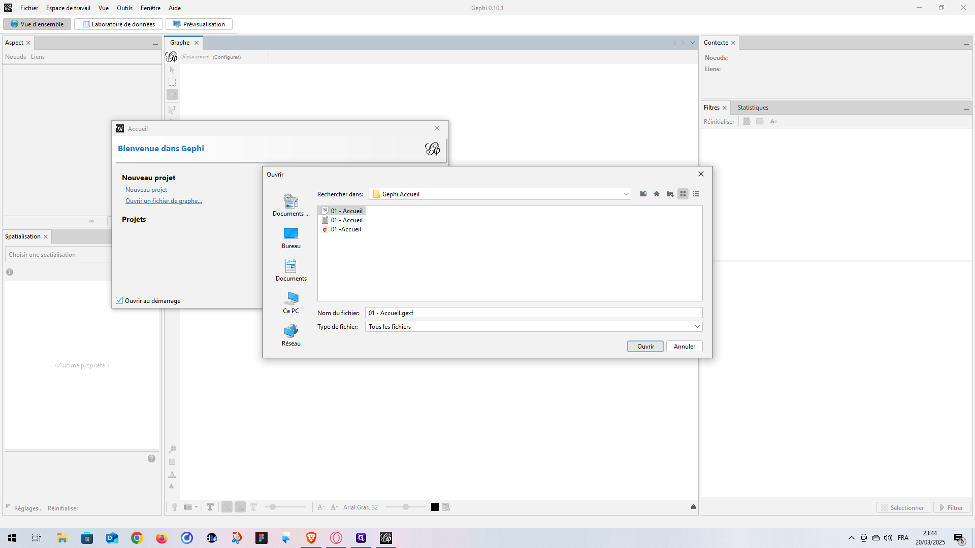 Step #6: Click on "Ouvrir"