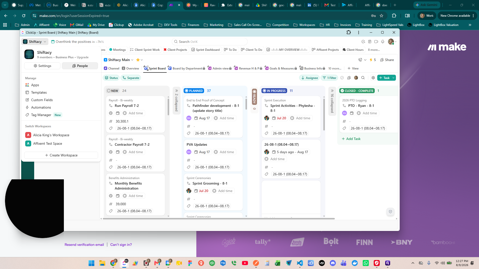 Step #2: Click People to open the user management settings.