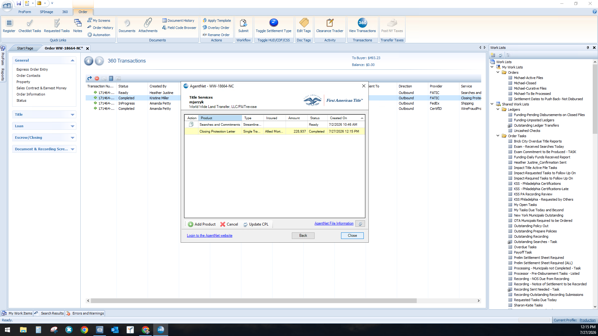 Step #14: Click Close to exit the AgentNet pop-up window.