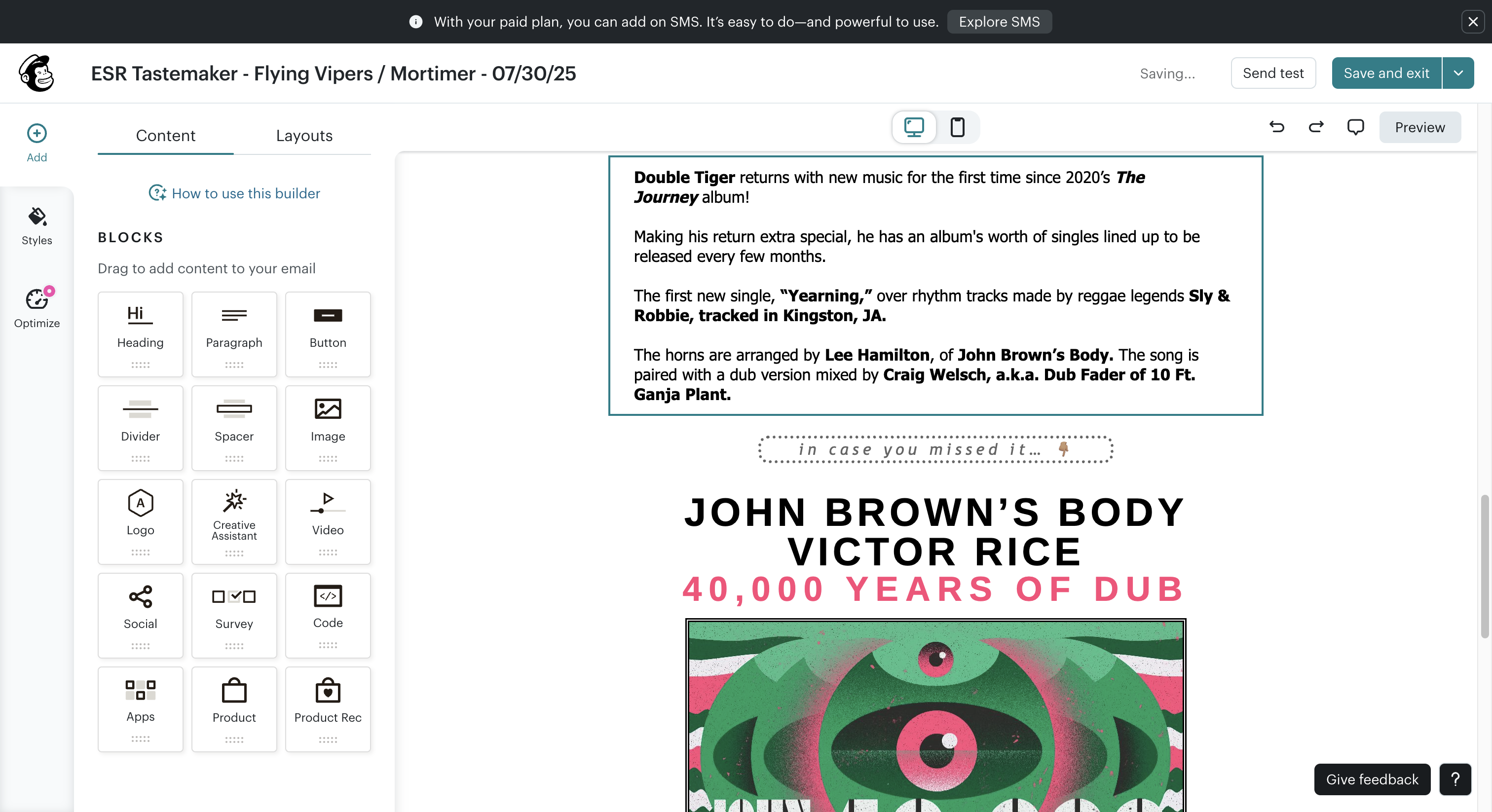 Step #40: Click on "of John Brown's Body"